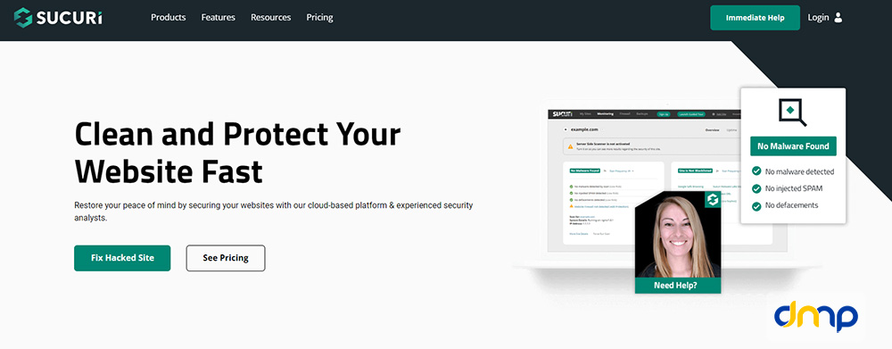 bảo mật website với Sucuri