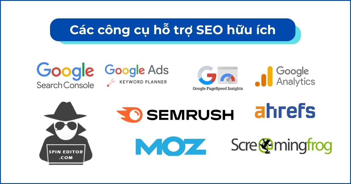Các công cụ SEO phổ biến